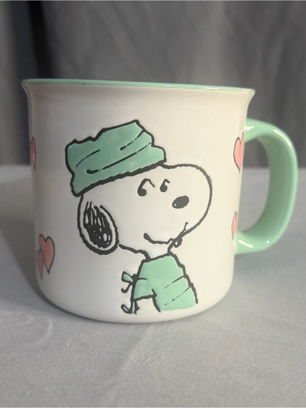 Peanuts Snoopy "Thank You" ceramic mug